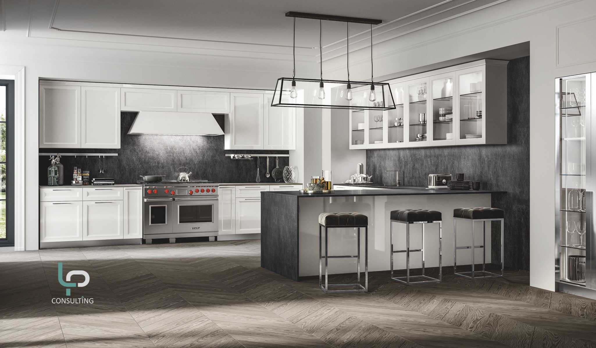 Cuisine équipée cottage luxe lp consulting