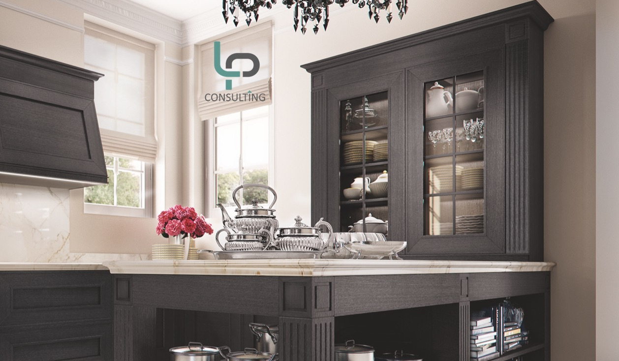 LP Consulting cuisine équipée luxe cottage